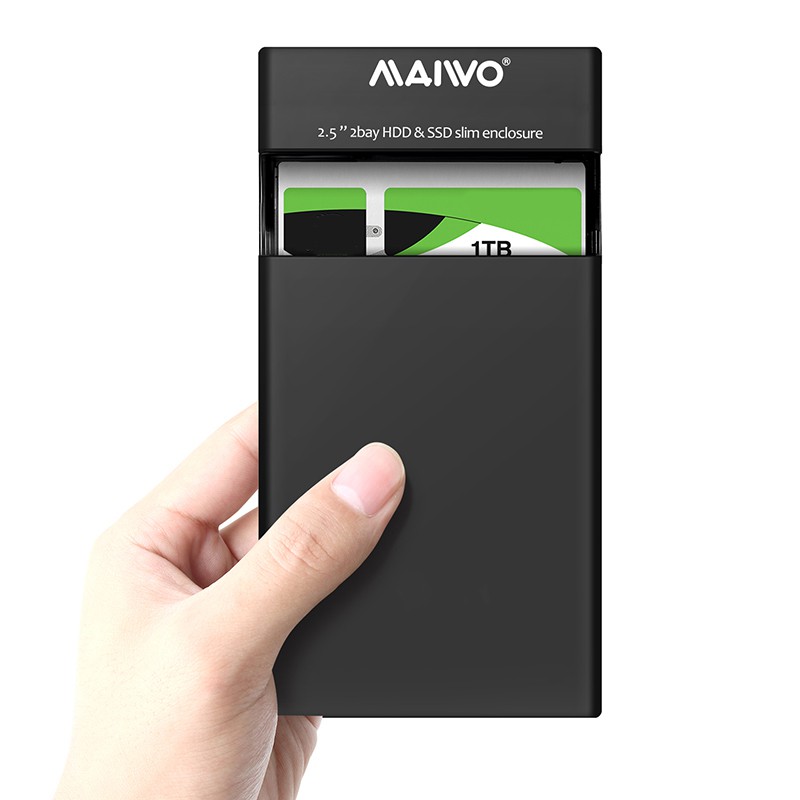 Ổ Cứng Maiwo K25682 2 Bay Với 2.5 Inch Sata / Hdd / Usb | BigBuy360 - bigbuy360.vn