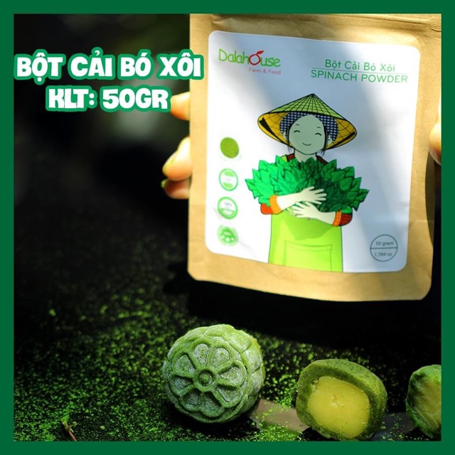 Bột Rau Củ Sấy Lạnh Gói 50gr