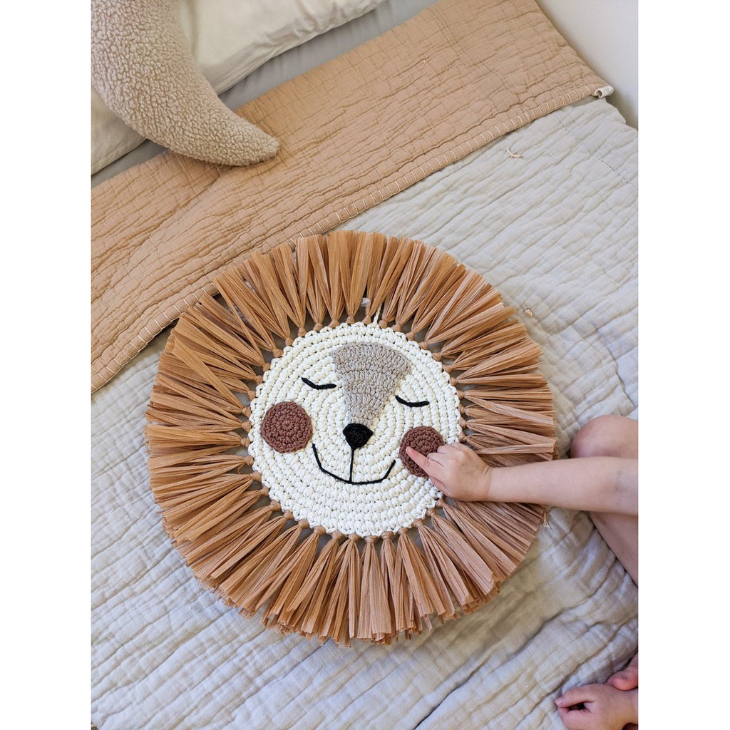Mặt gấu G01 - Trang trí treo tường phòng trẻ em - DALdecor