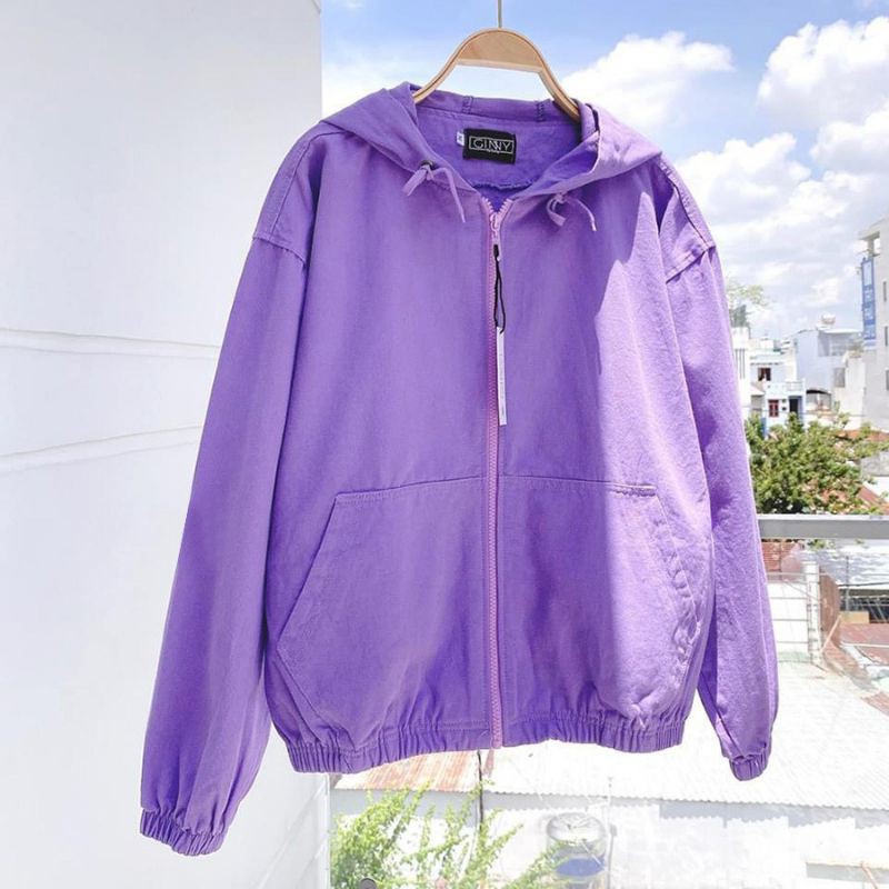 (FREESHIP) ❤ ÁO KHOÁC KAKI 1 LỚP THE BASIC KIỂU HOODIE | BigBuy360 - bigbuy360.vn