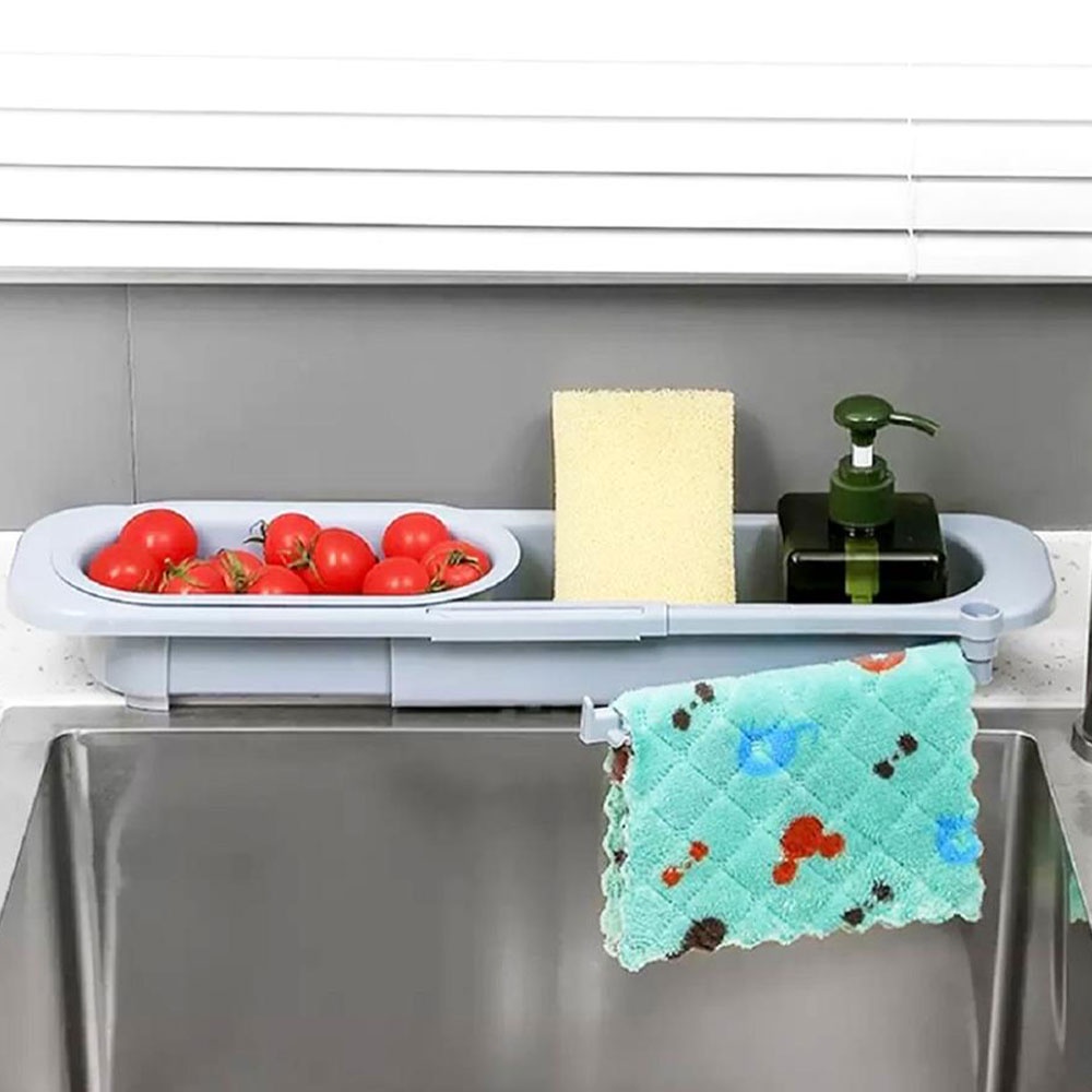 HomeBase KECH Khay đựng đa năng W36.5xD10.5xH5.5cm màu xanh dương