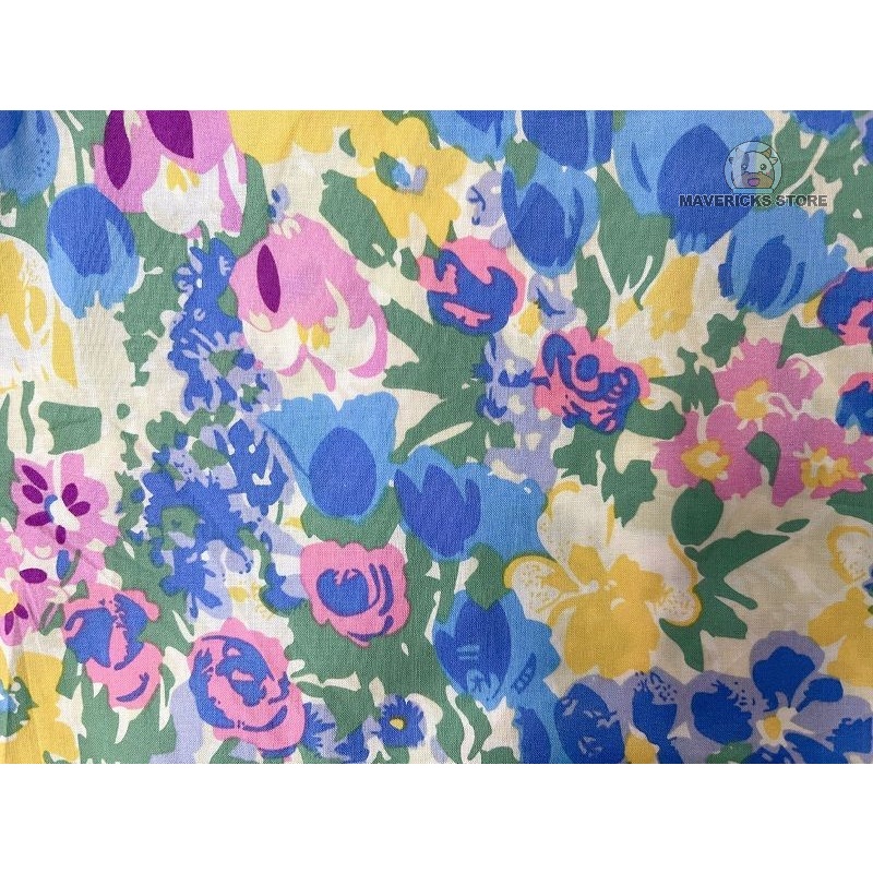 Quần short nữ in hình hoa tulip phong cách Hàn Quốc
