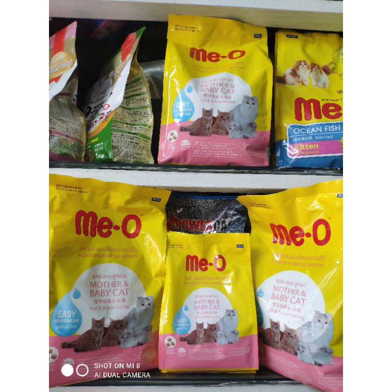 Thức ăn cho mèo mang thai và nuôi con, cho mèo con tập ăn MeO Mother &amp; Baby Cat