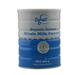 Sữa bột nguyên kem hữu cơ ogni 900g