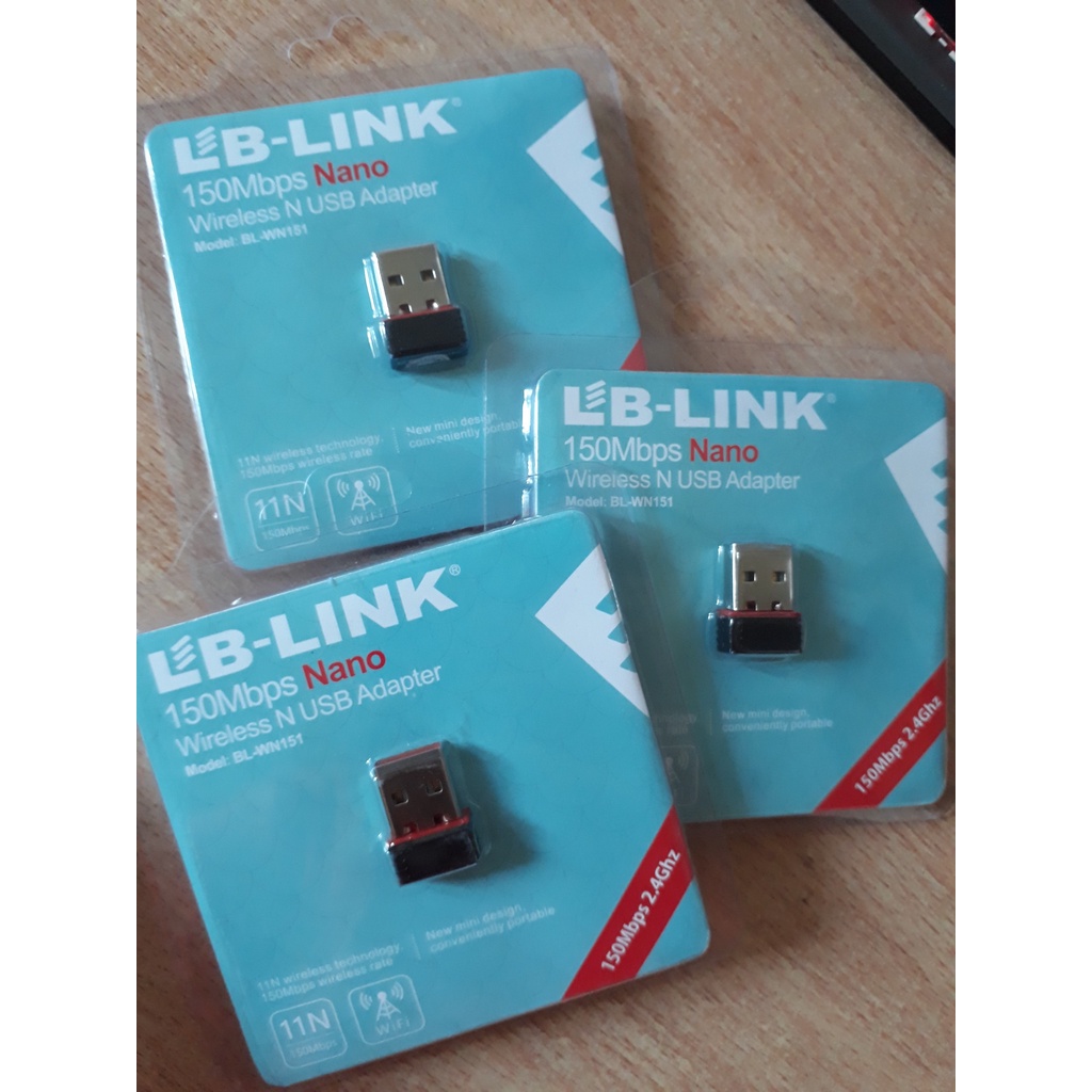 USB thu wifi, USB Wifi Nano tốc độ 150Mbps NEW