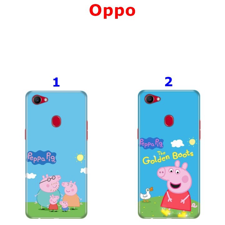 Ốp lưng Oppo in hình Heo Peppa