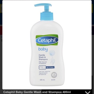 Sữa tắm gội Cetaphil Baby 400ml