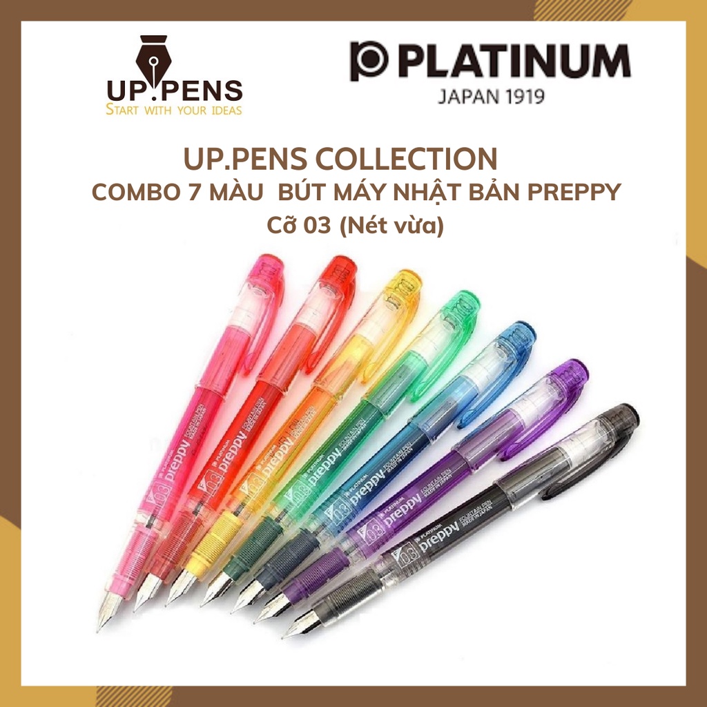 Ống mực bút máy Platinum Preppy -Bán lẻ 01 Ống