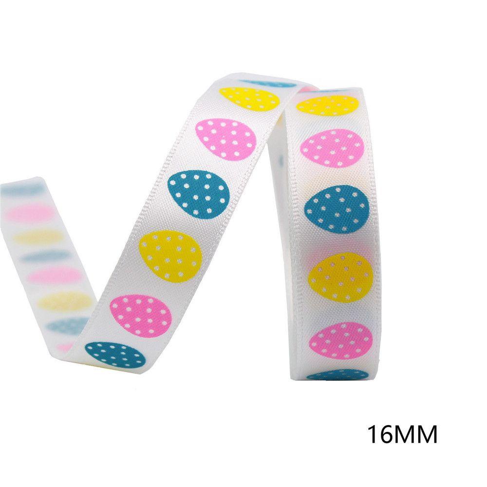 Cuộn Dây Ruy Băng Polyester Mịn Trang Trí Bánh Kem Phục Sinh