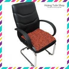 Lót đệm ngồi hạt gỗ thơm ghế văn phòng ô tô chống mỏi chống nóng