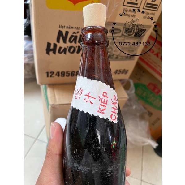 GIẤM KIPCHAP THUỶ TINH NGƯỜI HOA TRUYỀN THỐNG 500ML