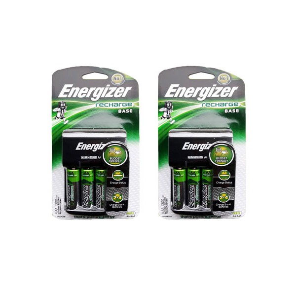 Bộ Sạc Energizer kèm 4 Pin AA 1300mAh Combo 4 Bộ