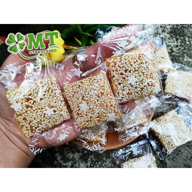 Kẹo mè xửng 1 mặt bánh tráng 1kg