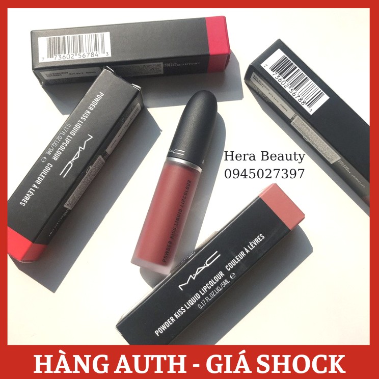 ✅Hàng SHOWROOM_Son Kem Lì MAC 5ML #MullItOver #MoreTheMehr-ier #Devoted_To_Chili #MakeLoveToTheCamera | BigBuy360 - bigbuy360.vn