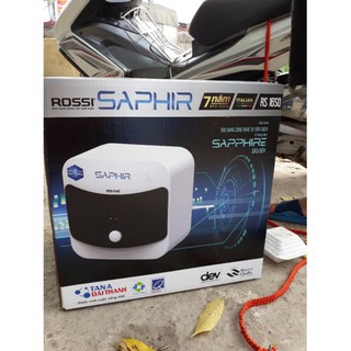 Bình tắm nóng lạnh rossi saphir 16l vuông ( tặng quạt sưởi )