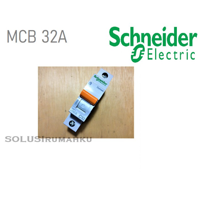 Cầu Chì Mcb Schneider 32a 32 Ampere 7000 Wat Merlin Gerin Srnew1611