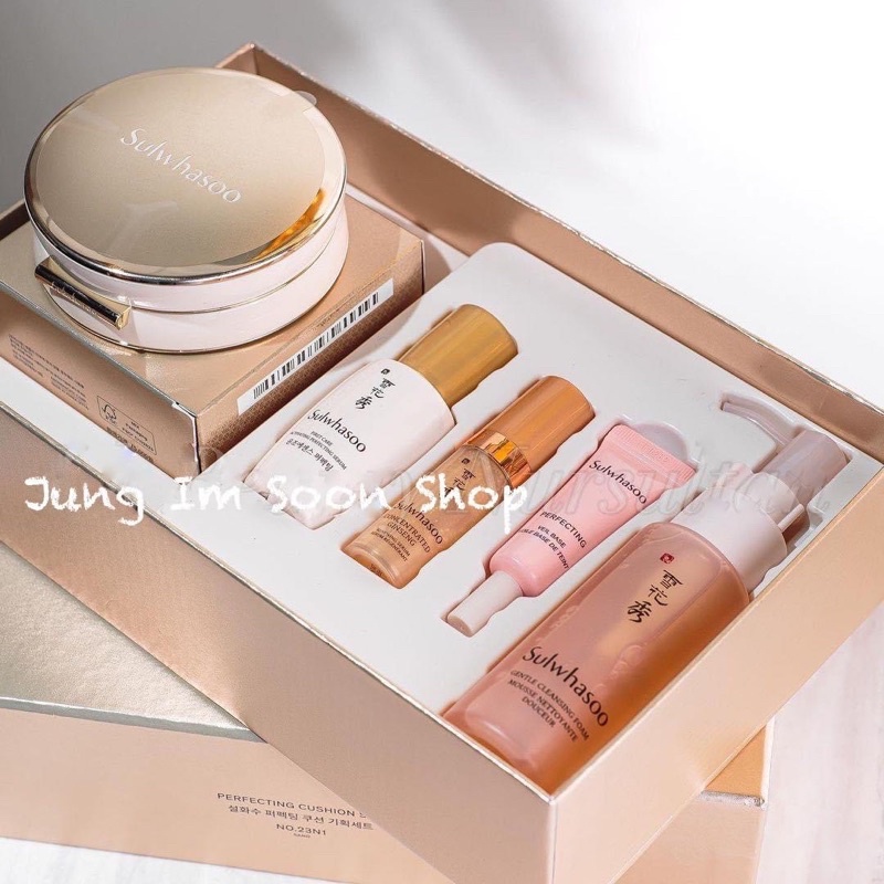 &gt;&gt;Sét Phấn nước Sulwhasoo Perfecting Cushion Coussin De Teint SPF50/PA+++