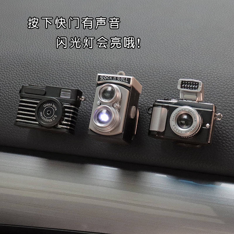 Car Interior Car Paste Small Hook Simulation Camera Seat Back Front Car Co-Driving Decoration All Products car accessories dm3O