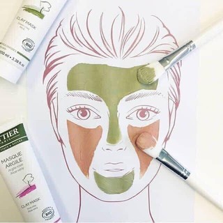 [FREESHIP]Mặt Nạ Đất Sét Cattier Masque Argile 100ml Nội Địa Pháp