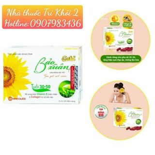 [ CHÍNH HÃNG]Bảo xuân Gold- Viên uống nội tiết tố nữ - Hộp 30 viên