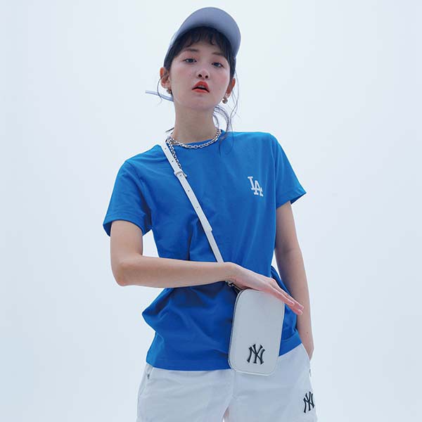 [ CHUẨN HÃNG ] Túi Đeo Chéo MLB Mini Neck Pouch New York Yankees Full Tag Code