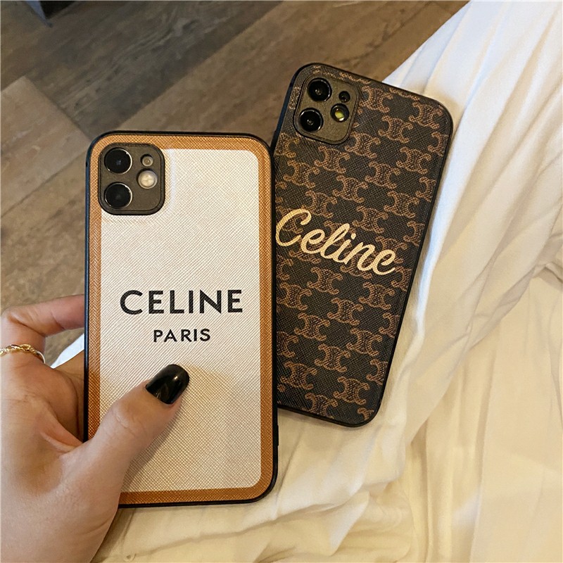 Celine Ốp Điện Thoại Da Cao Cấp Cho Iphone 11 12 Pro Xr Xmax I8 7plus | BigBuy360 - bigbuy360.vn