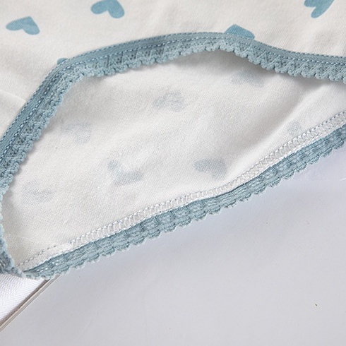 quần lót nữ Cotton nơ mịn cạp chun xinh đẹp dễ thương KIMCHIBIKINI chip cute mềm mại thoáng mát hàng quảng châu QL093