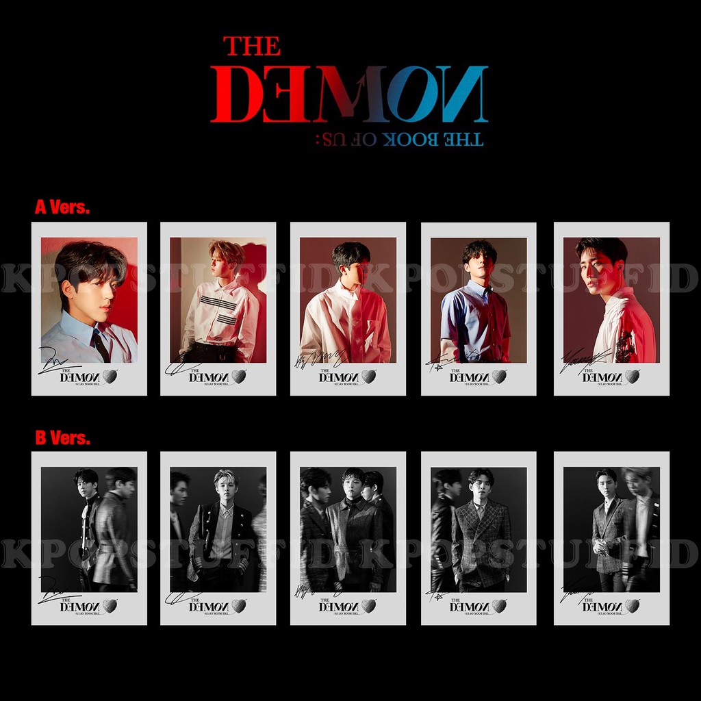 Album Polaroid Day6 The Demon 2020 Chất Lượng Cao