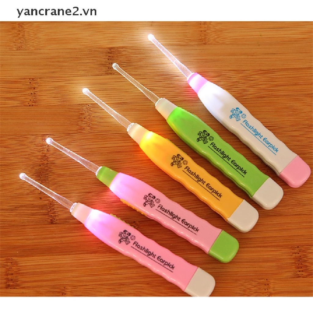 (Hàng Mới) Nhíp Ngoáy Tai Có Đèn led