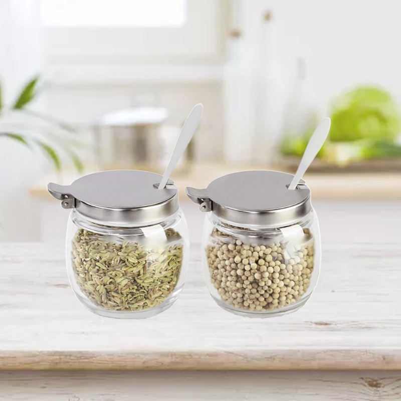 Set 2 Hũ Đựng Gia Vị Tiện Lợi Cho Nhà Bếp