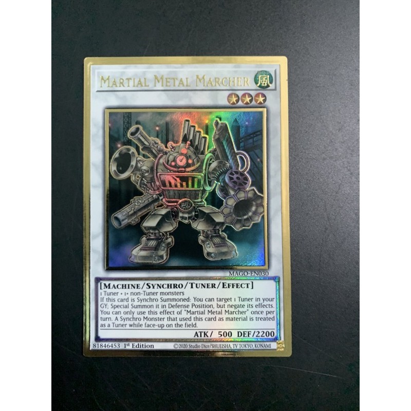 bài yugioh: martial metal marcher