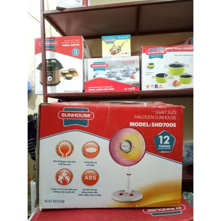 Quạt sưởi halogen Sunhouse SHD7005