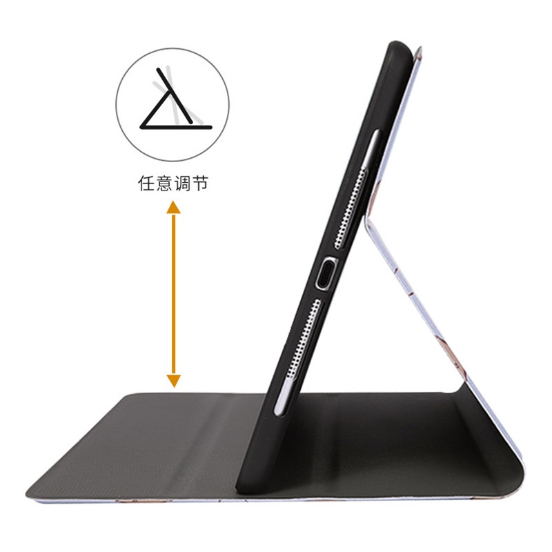 Bao Da pu Mềm Nắp Gập Thông Minh Họa Tiết Mèo Dễ Thương Cho Lenovo M10 plus X606f 10.3" M10 plus 10.3 TB-X606 X606