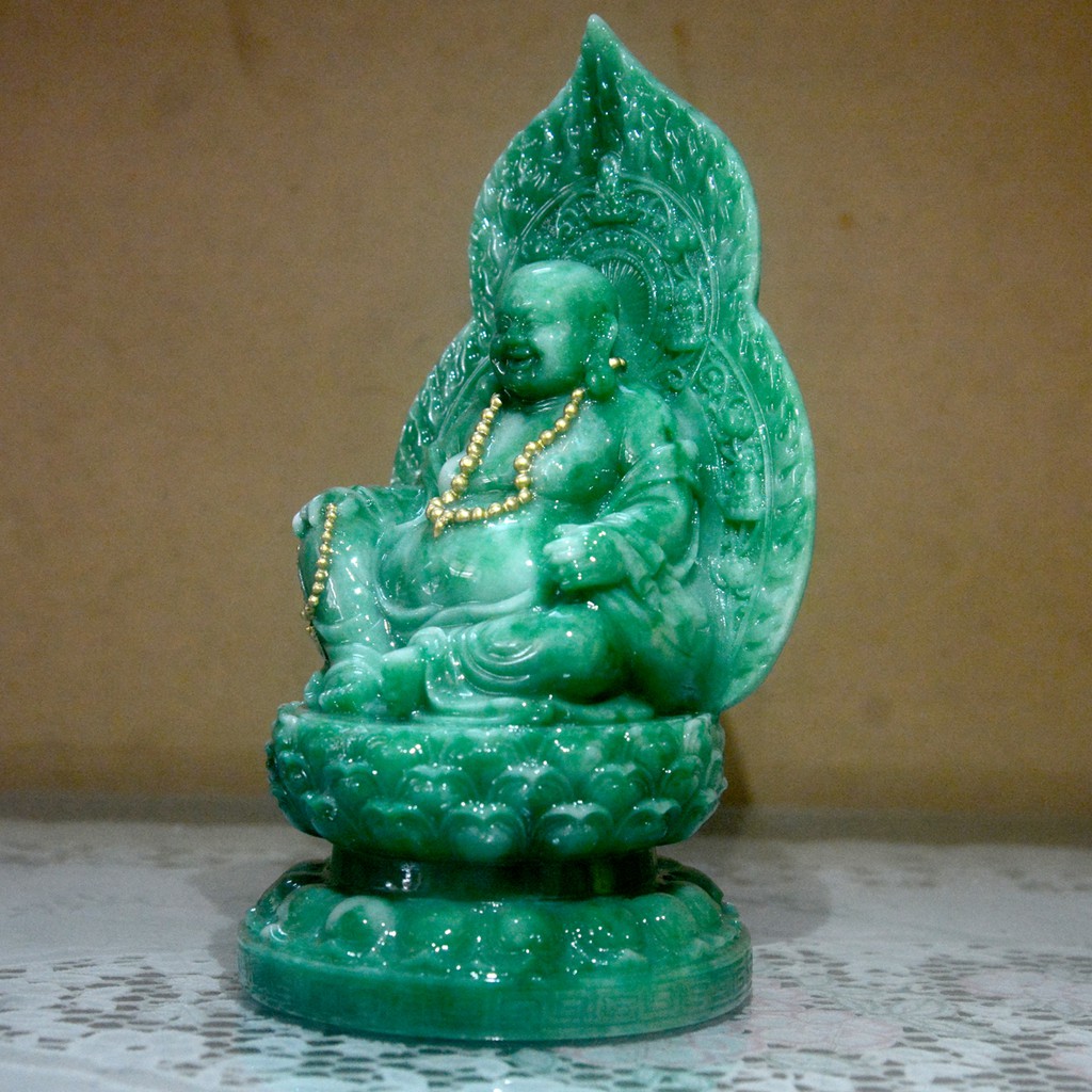 Tượng Phật-Tượng Bồ Tát ngồi đàI sen hào quang cao 17cm-Nhiều mẫu
