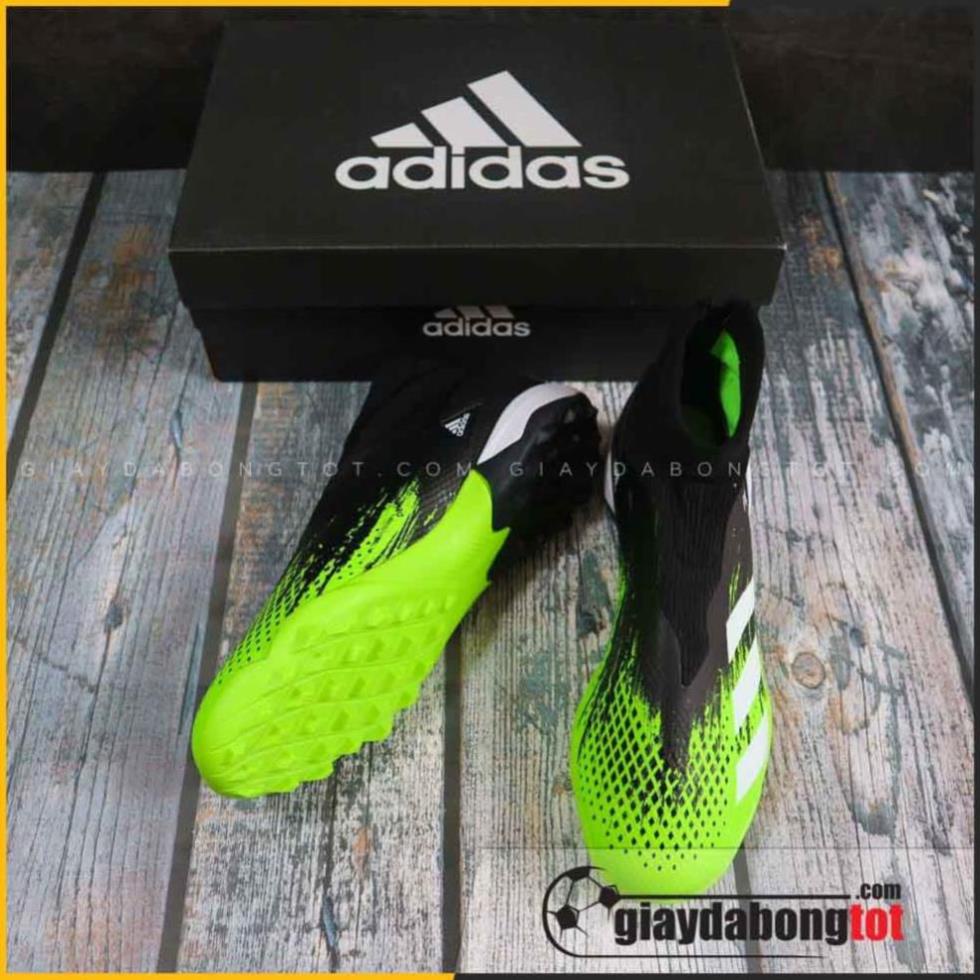 ĐẸP Giày đá bóng không dây Predator 20.3 TF xanh lá đen | Bản cổ cao chất lượng, Giá rẻ nhất ."{ ( (