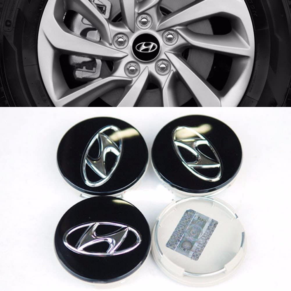 Logo Chụp Mâm Bánh Xe Ô Tô Hyundai đường kính 60mm