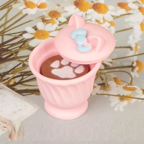 Mô hình cốc cà phê chân cún trang trí nhà búp bê