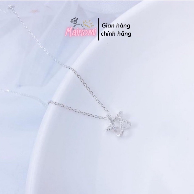 Dây chuyền nữ bạc ta, thiết kế nhỏ xinh Mainomi Shop Bạc Xinh