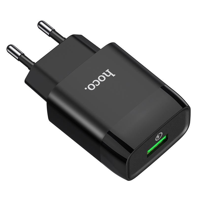 Cốc, bộ sạc nhanh Hoco c72Q c12Q hỗ trợ Quick charge 3.0 18W