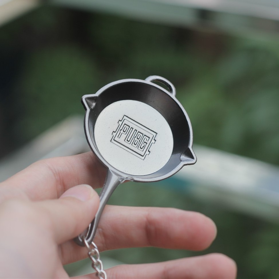 móc khóa chảo PUBG