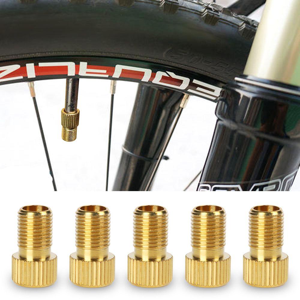 HS Bộ 5 Nắp Van Bánh Xe Đạp Bằng Hợp Kim Nhôm