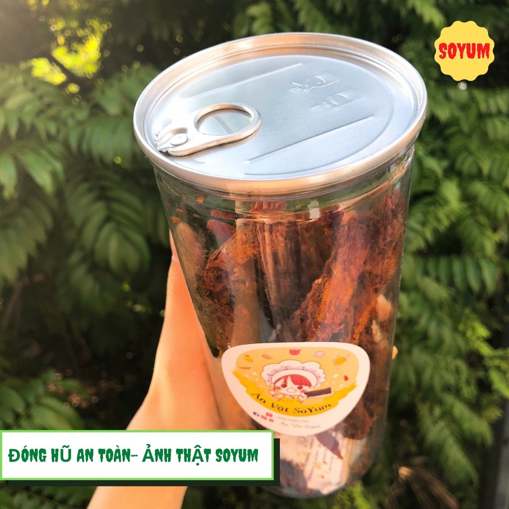 Khô bò que 270g, ăn vặt Soyum vừa ngon vừa rẻ | BigBuy360 - bigbuy360.vn