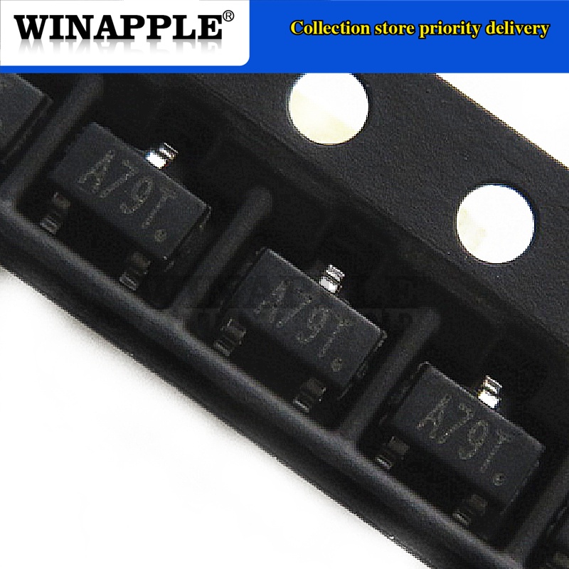 100 CÁI AO3407A AO3407 A79T SOT-23 4.3A / 30V P-Channel Chế độ tăng cường hiệu ứng trường Transistor