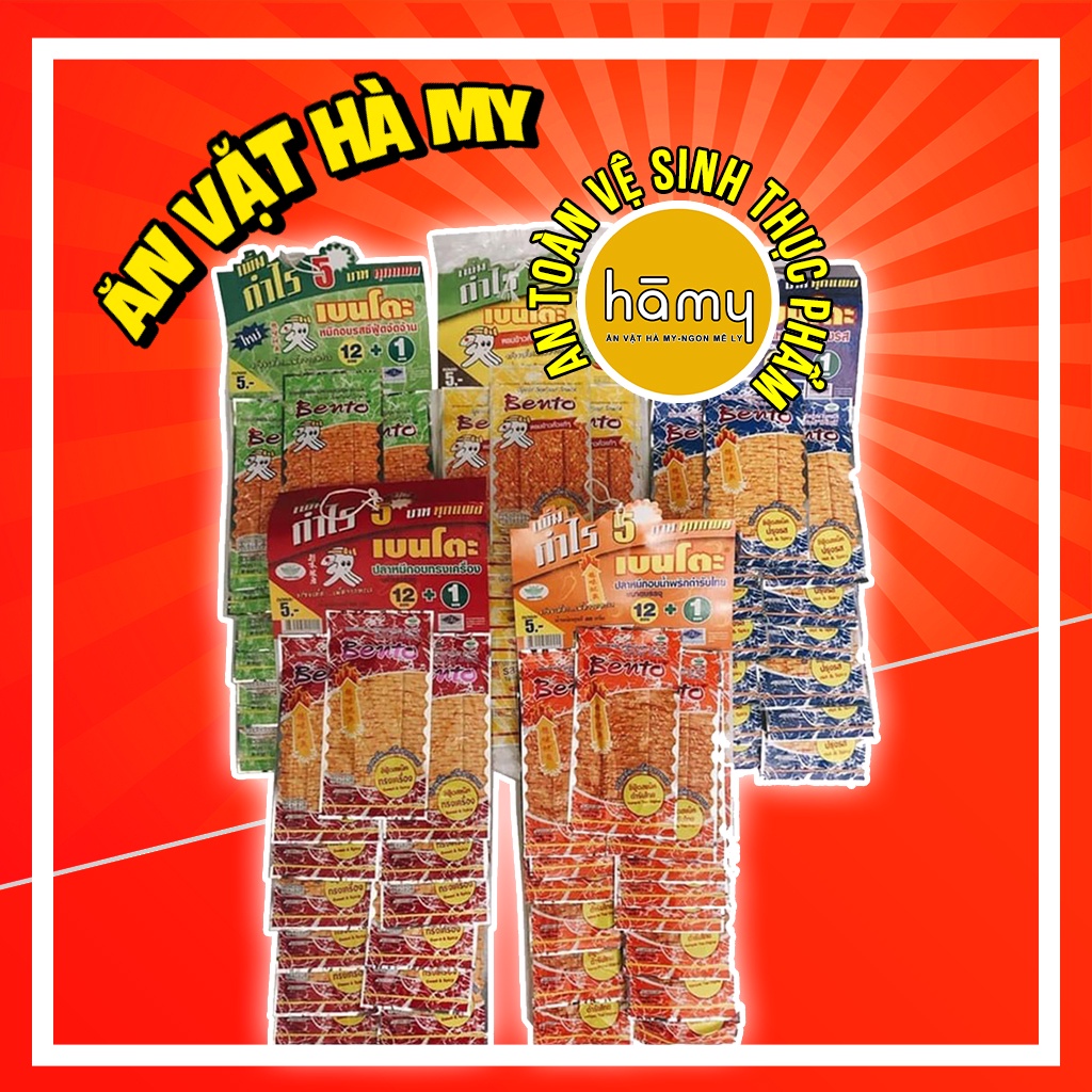 Mực bento Thái Lan dây 13 gói (6g/1gói) CHIPSHOP82