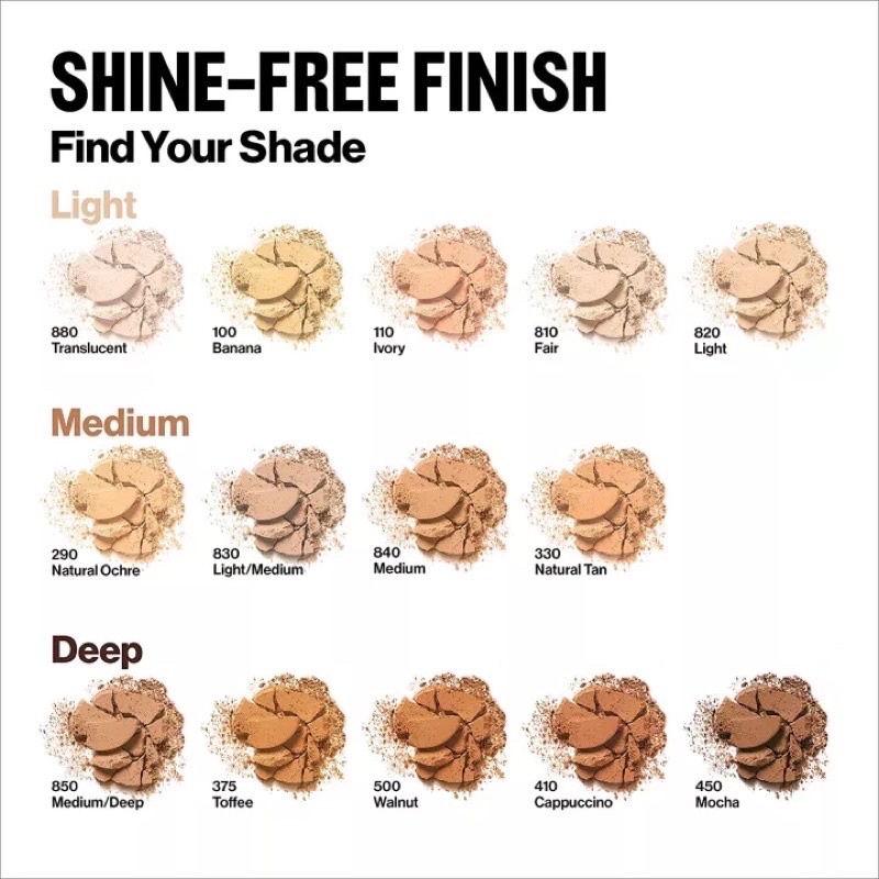 Phấn Phủ Revlon Colorstay màu 810, 820, 830