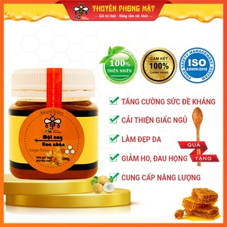Mật ong hoa nhãn 200g - thuyên phong mật - mật ong thiên nhiên - mật ong nguyên chất 100%