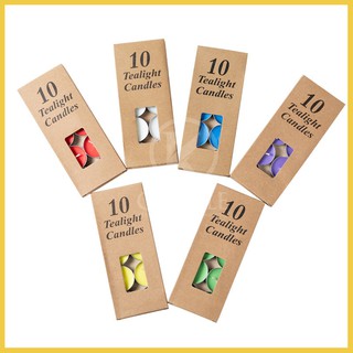 Nến Tealight Hộp 10 viên - Nến đốt tinh dầu & trang trí