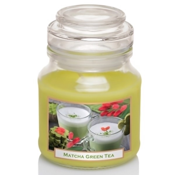 Hũ nến thơm tinh dầu Bartek Green Tea Pudding 130g, thơm phòng, không khói