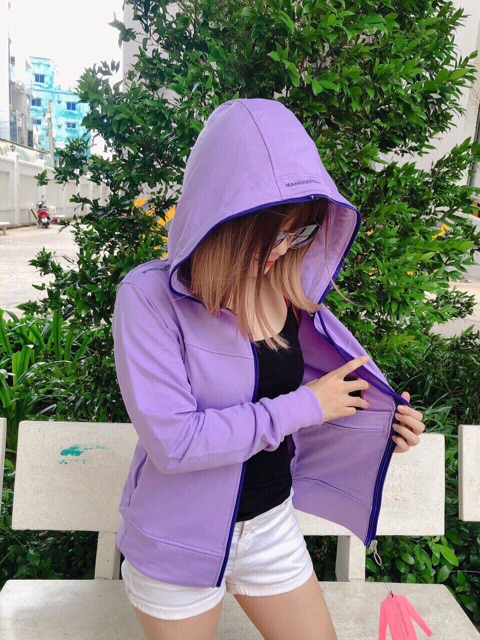 Áo khoác chống nắng có túi trong - TÍM CÀ | BigBuy360 - bigbuy360.vn