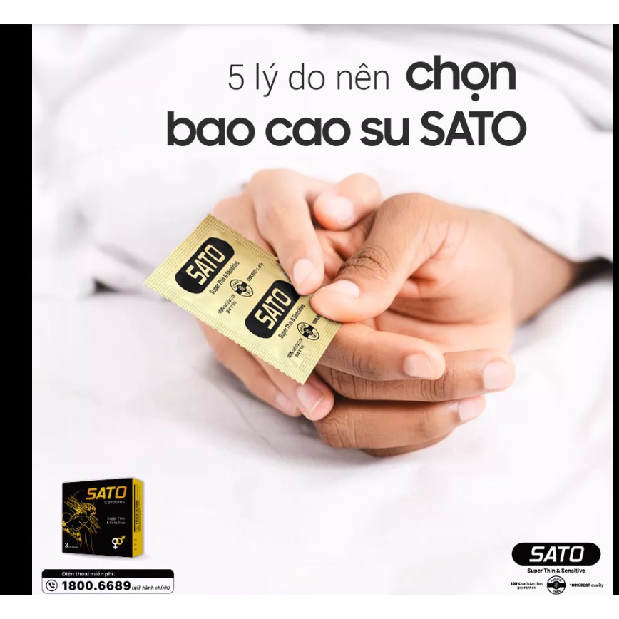 BAO CAO SU SATO CỦA DP NHẤT NHẤT. SIÊU MỎNG, SIÊU DAI, SIÊU CẢM GIÁC